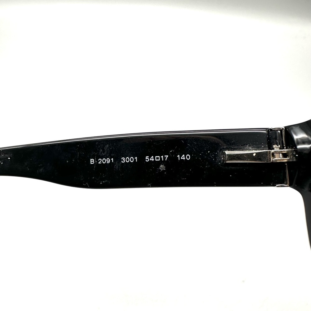 Burberry Dark Gray Rectangular Glasses Thick Temp… - image 7